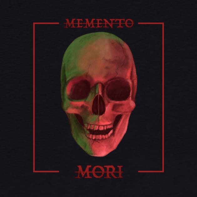 Memento Mori- Red Skull Design by ianoz